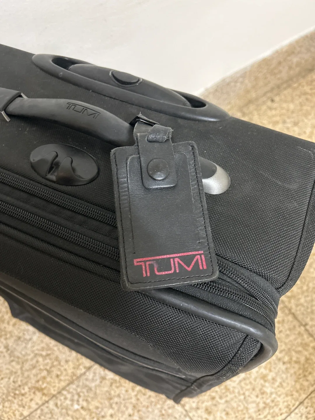 TUMI Black Carry-On Suitcase