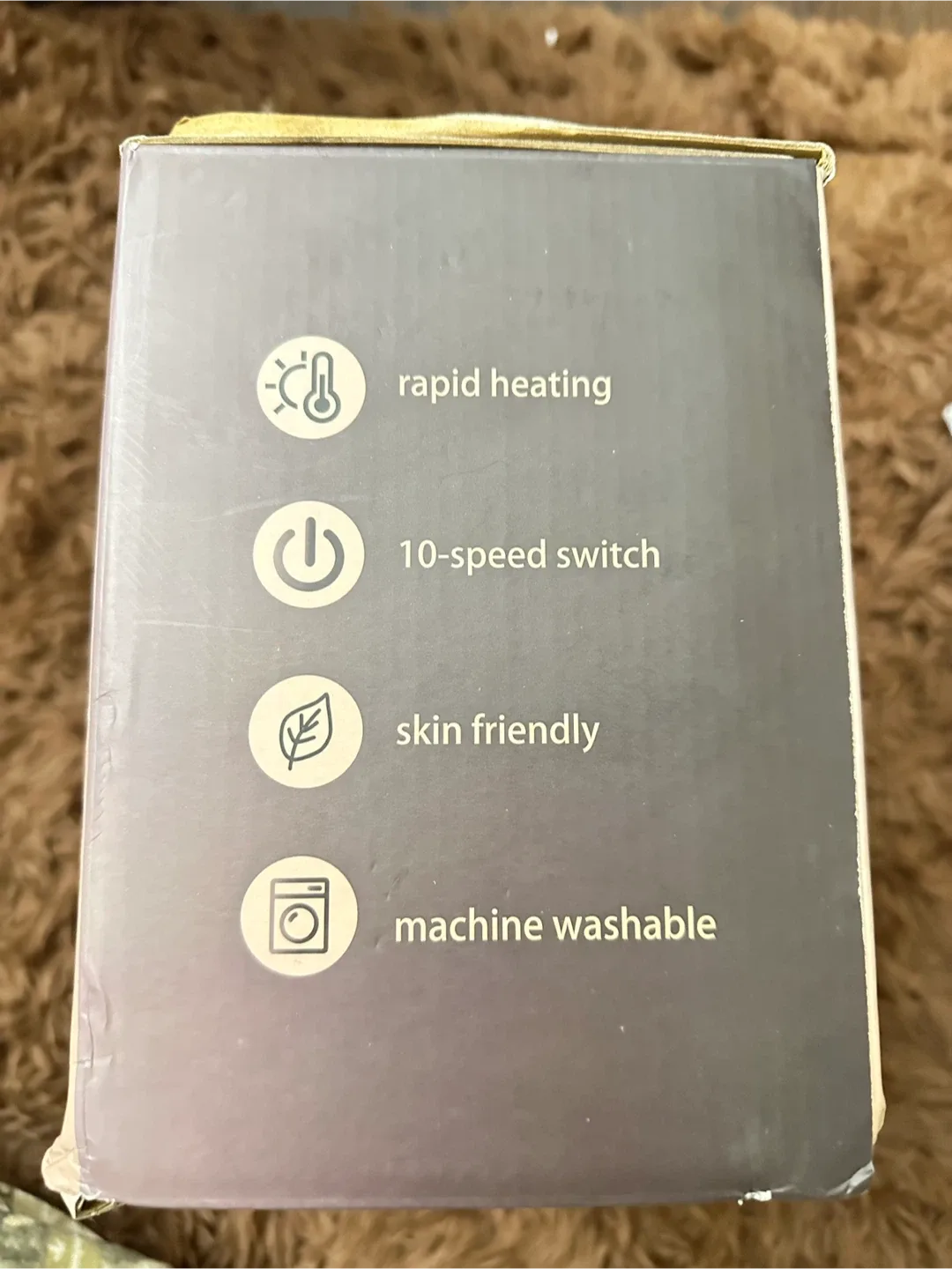 New Heated Blanket 50" x 60" w/ Box-New in box image indicator(3)