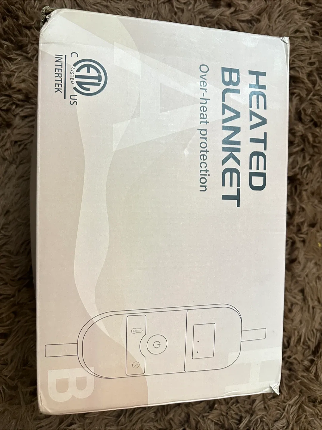 New Heated Blanket 50" x 60" w/ Box-New in box image indicator(2)