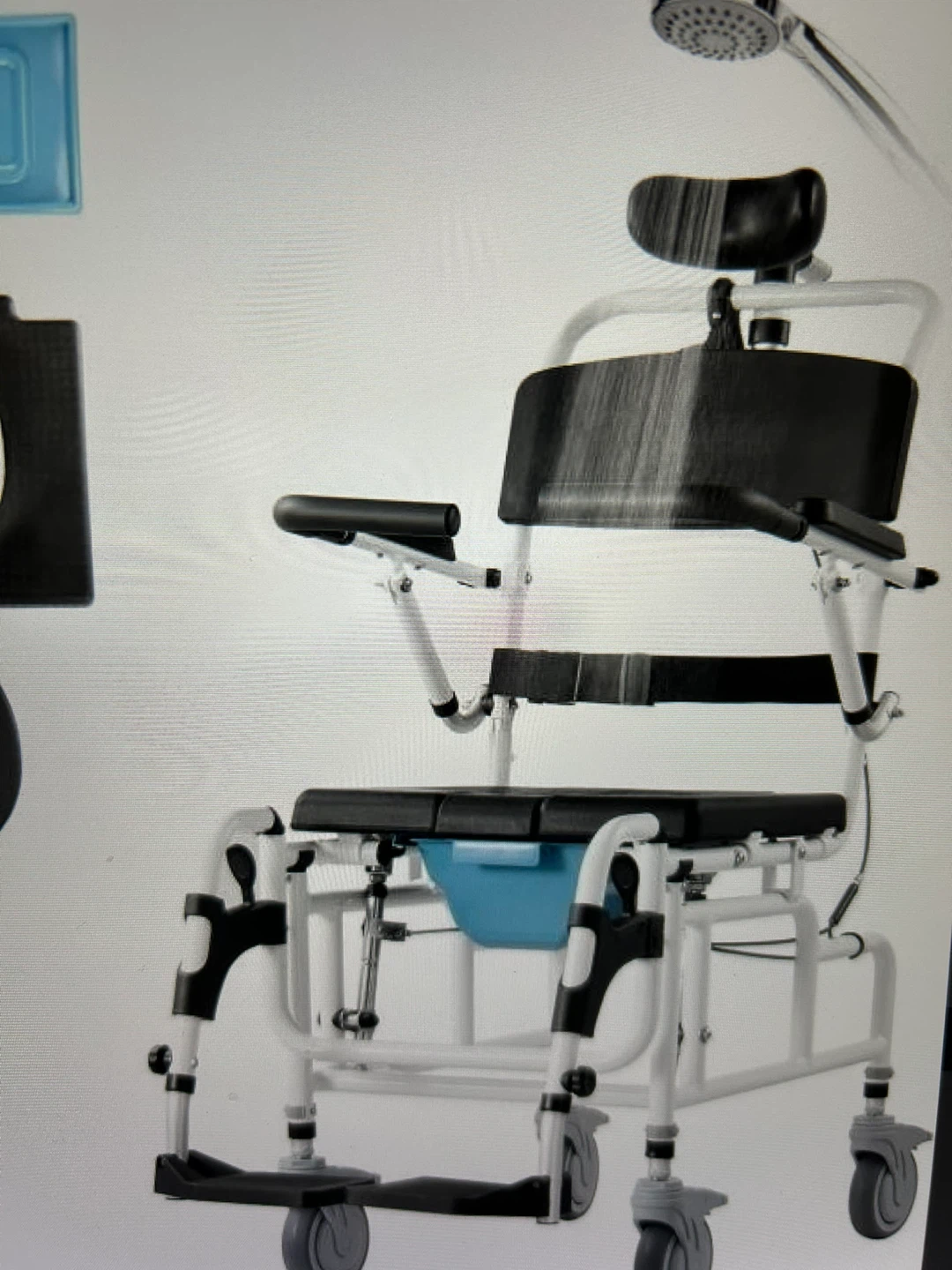 Rolling Shower Commode Chair