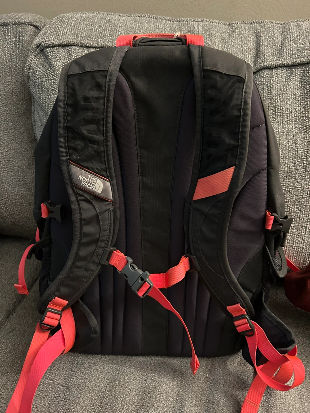 The North Face Backpack Black and Red - photo 3