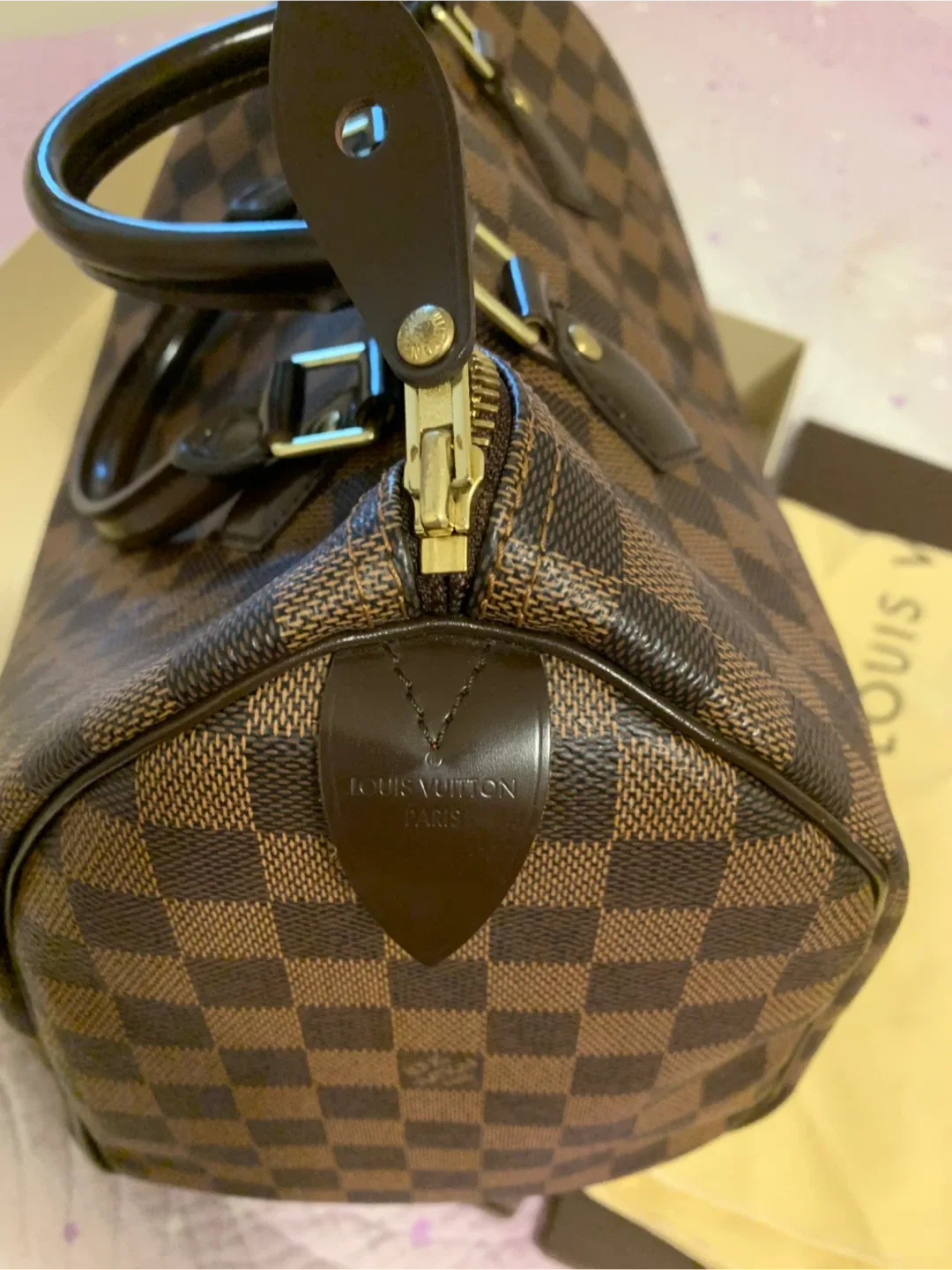 Louis Vuitton Speedy 30 Damier Ebene image indicator(3)