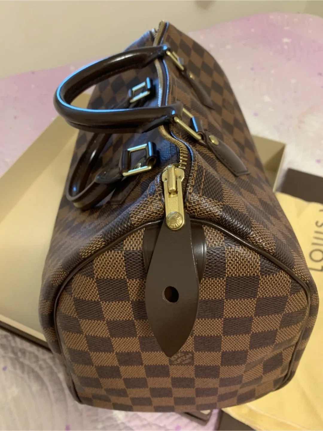 Louis Vuitton Speedy 30 Damier Ebene image indicator(2)