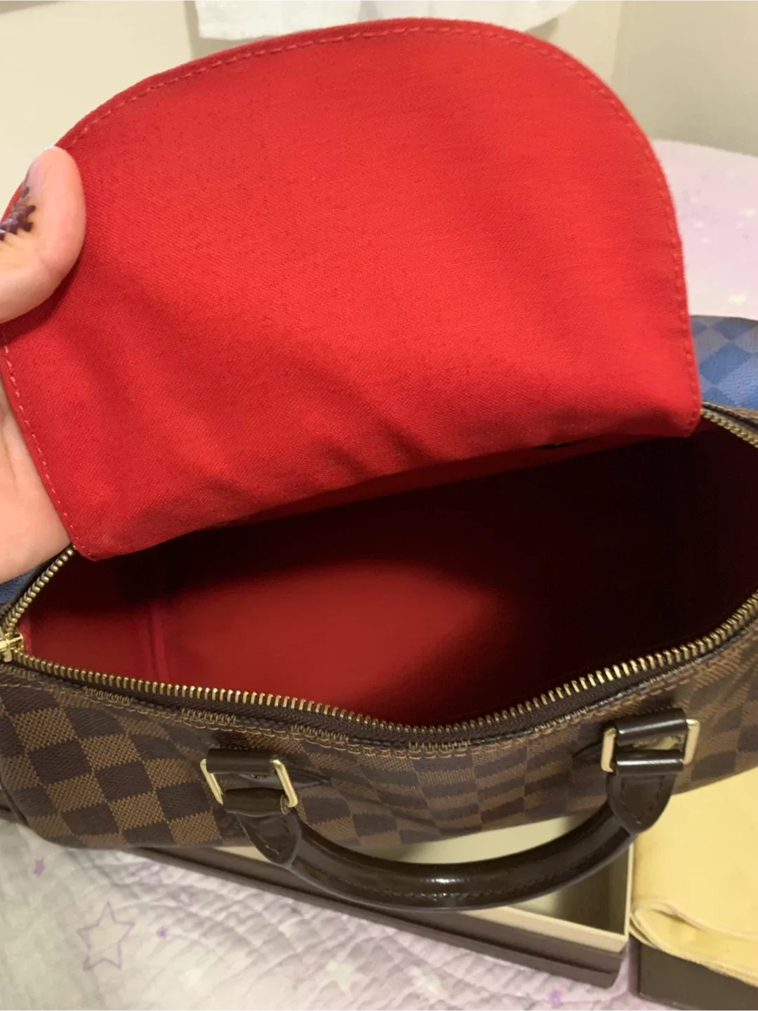 Louis Vuitton Speedy 30 Damier Ebene image indicator(7)