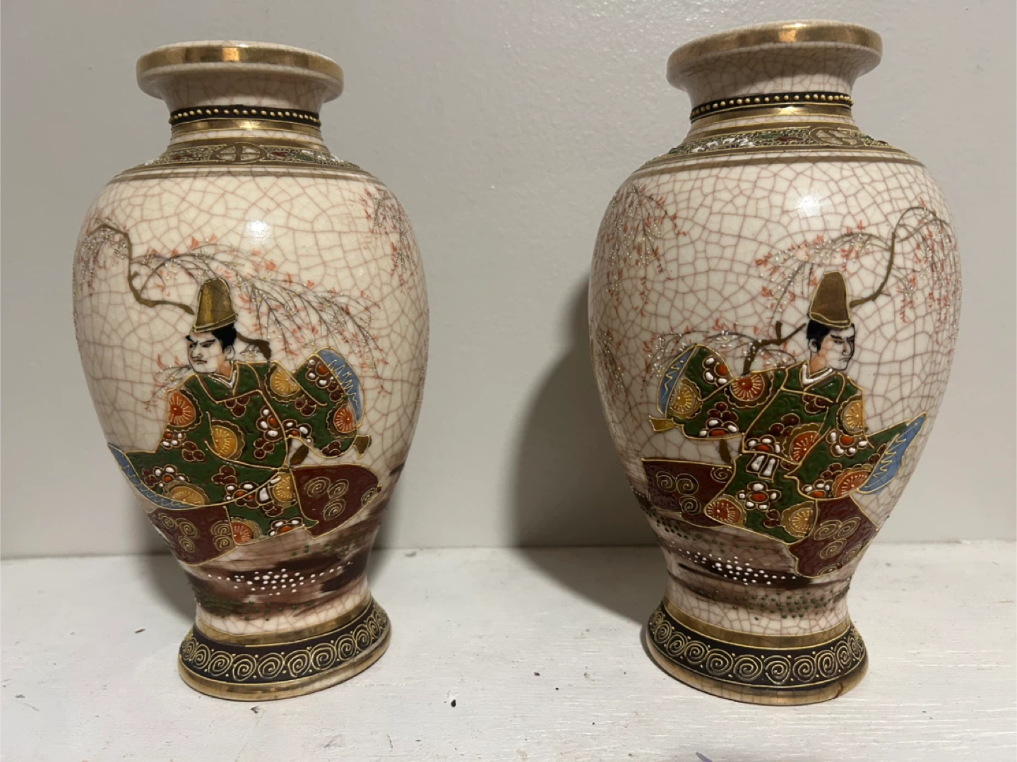 Pair of Japanese Vases