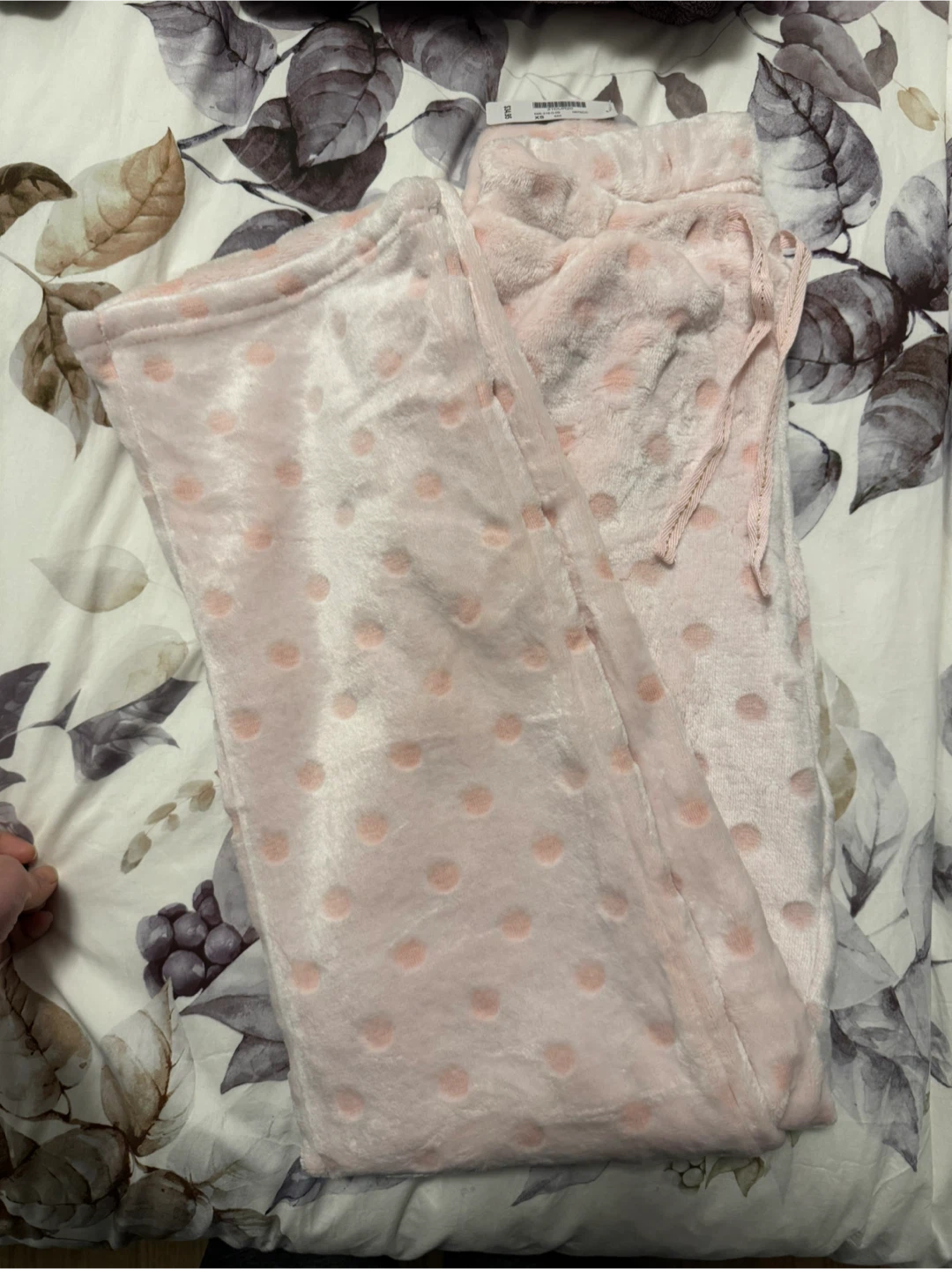 La vie en rose BRAND NEW WITH TAG XS plush PJ pants