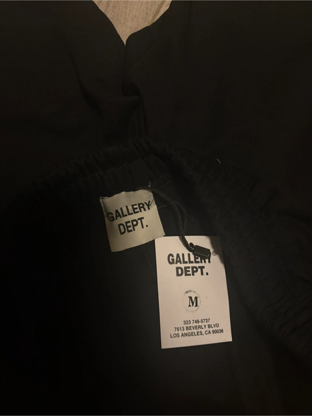 Gallery Dept. Black Shorts - Size M