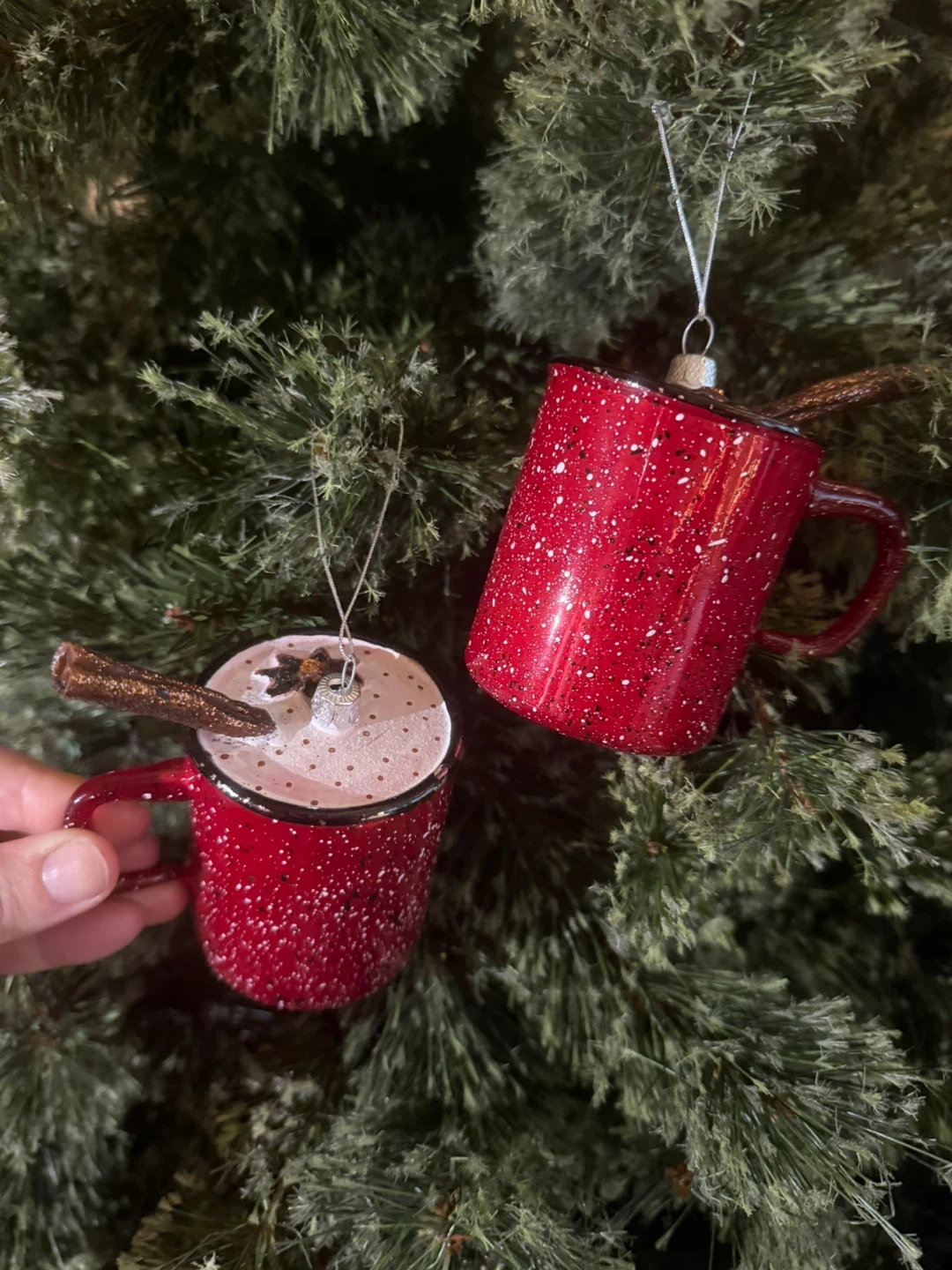 Chai lattes glass ornaments - photo 2