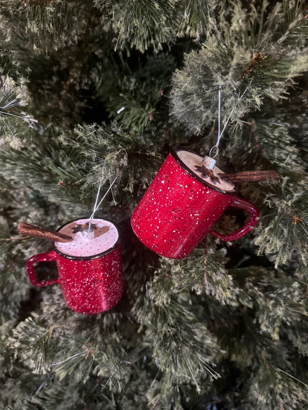 Chai lattes glass ornaments - photo 3