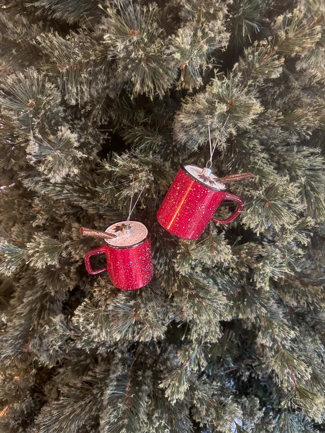 Chai lattes glass ornaments - photo 4