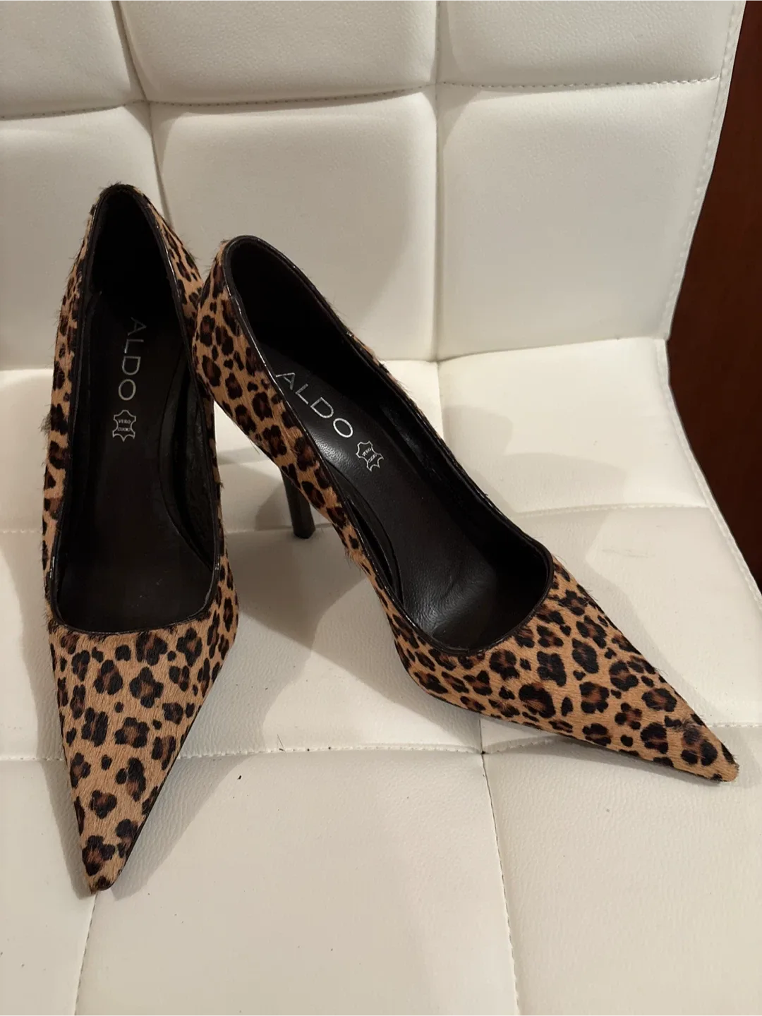Aldo Leopard Print Heels, Size 9 image indicator(3)