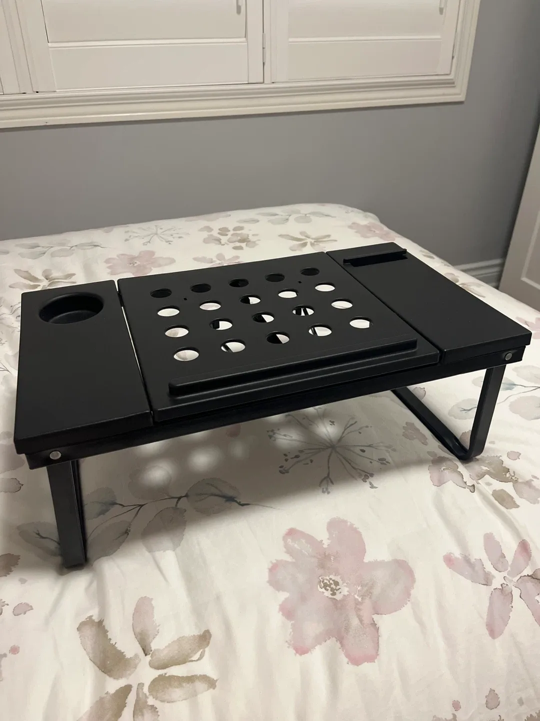 Black Foldable Laptop Bed Desk image indicator(2)