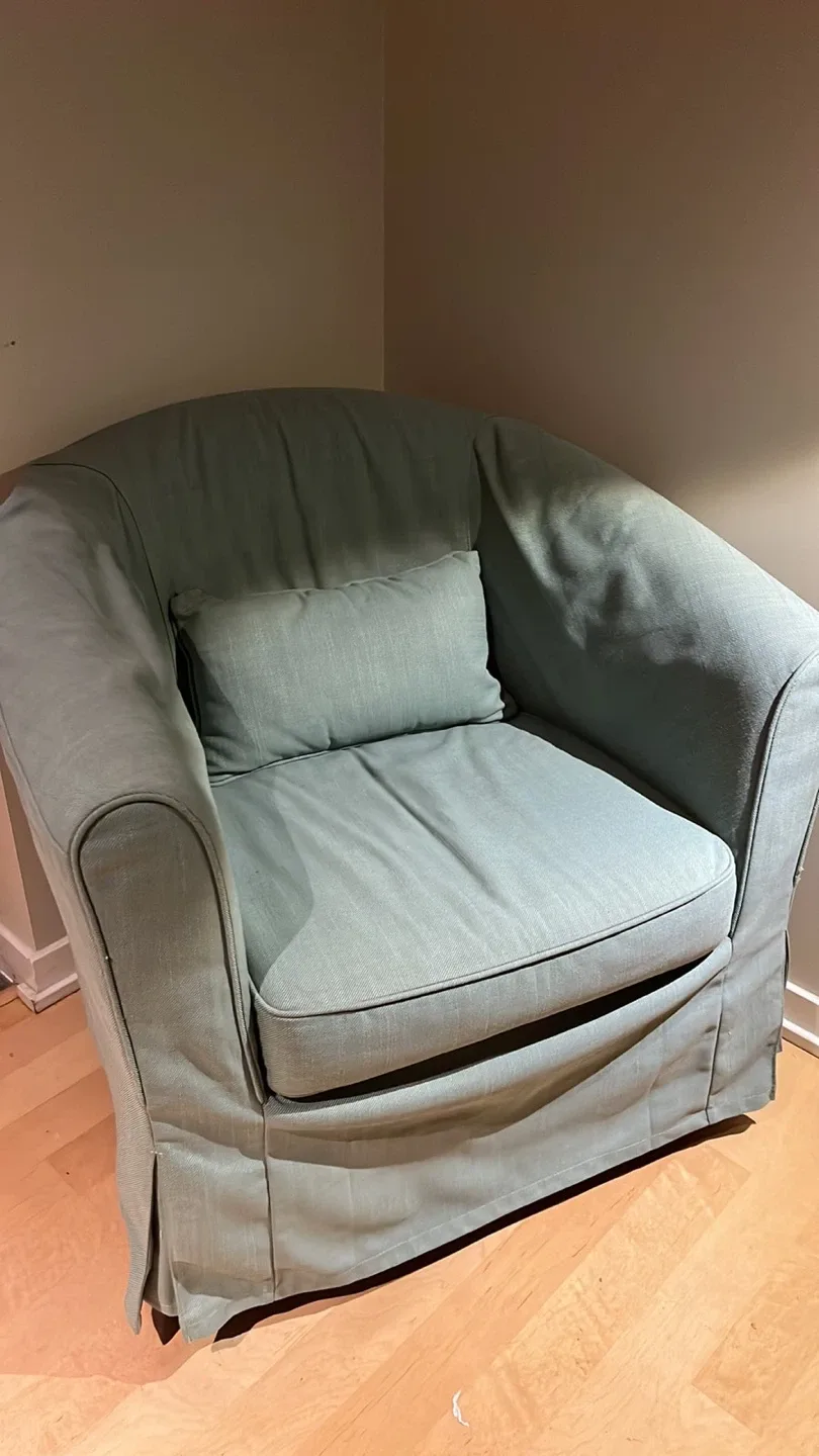 IKEA Comfy Armchair - Light Green