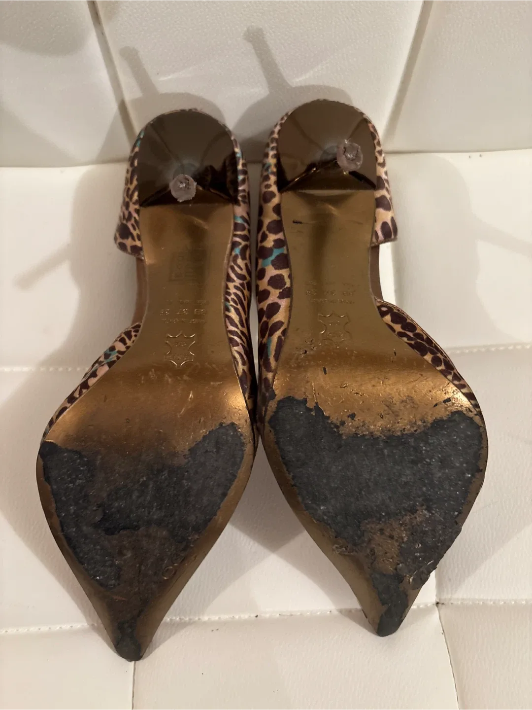 Leopard Print Heels - Size 39 image indicator(4)