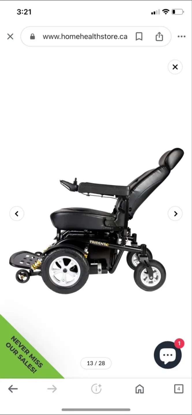 Drive Medical Trident Power Wheelchair image indicator(3)