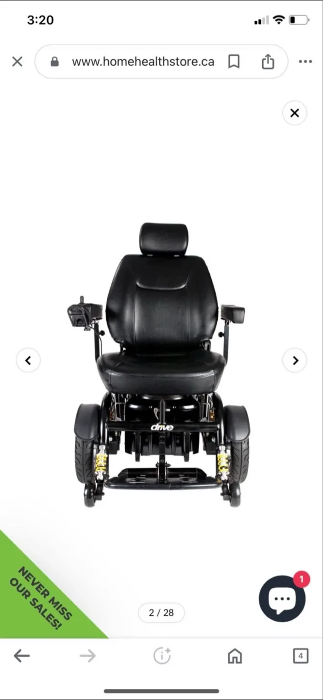 Drive Medical Trident Power Wheelchair image indicator(4)