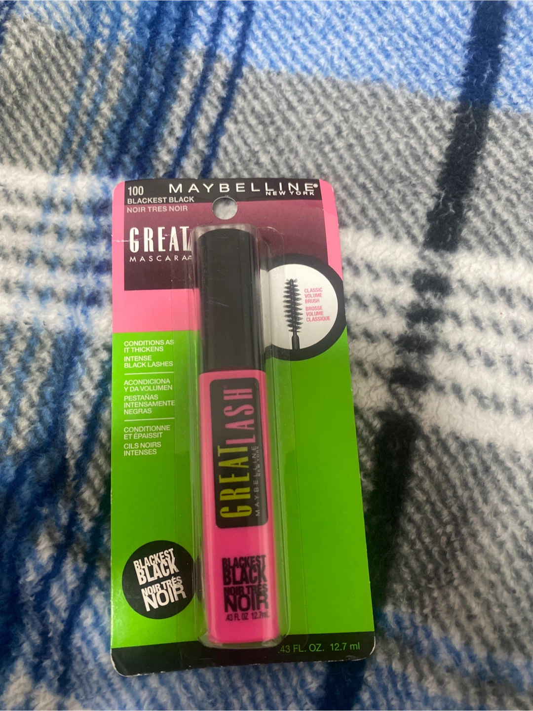 Maybelline Great Lash Mascara - Blackest Black