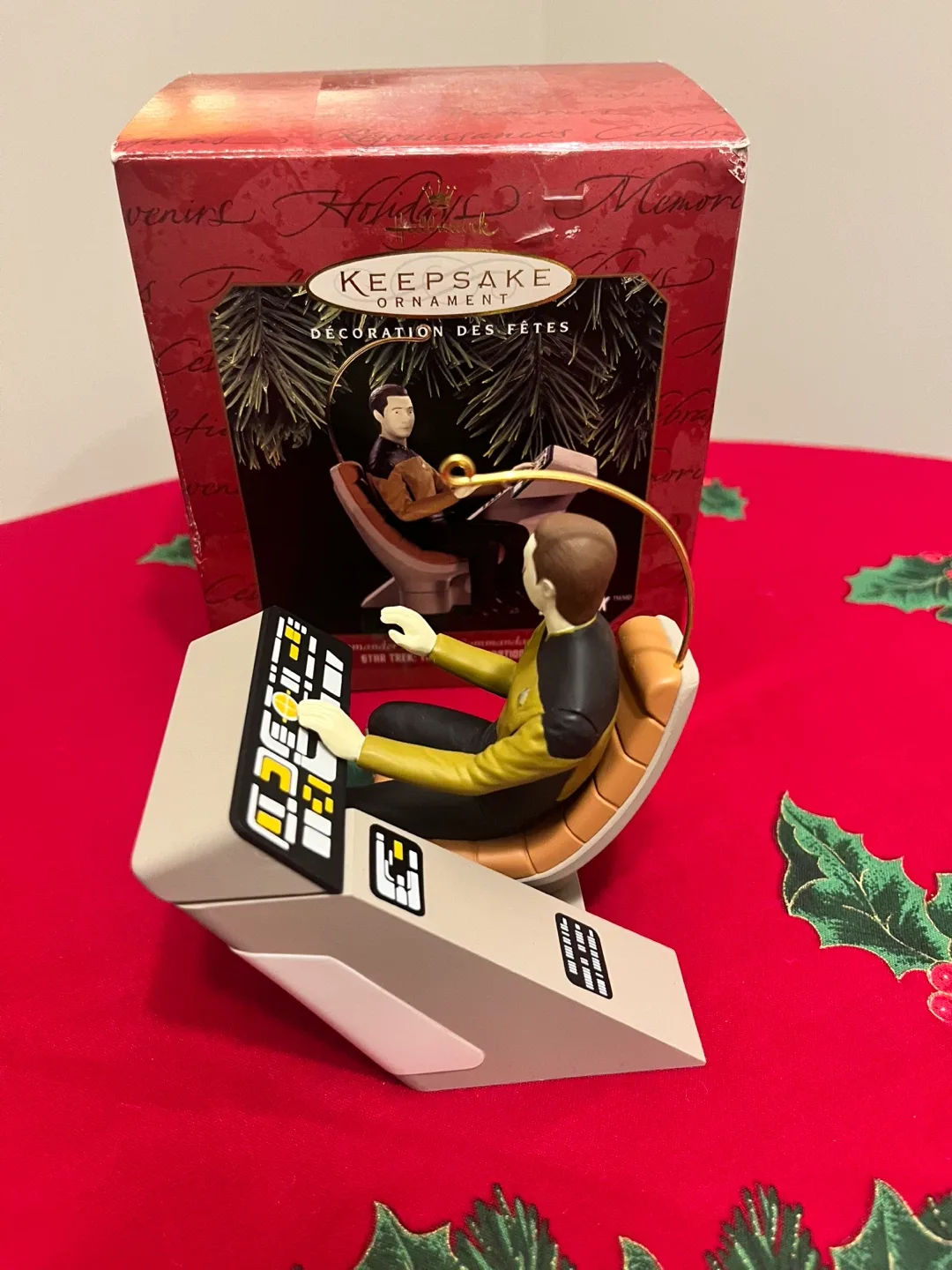 Hallmark Keepsake Star Trek Commander Data Ornament image indicator(5)