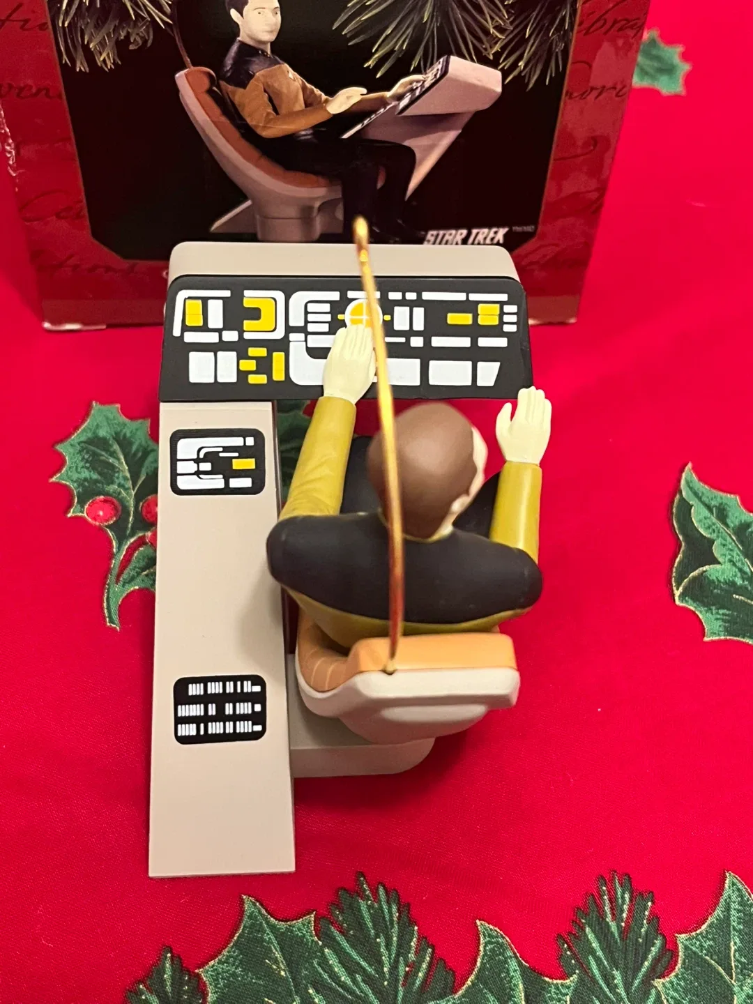 Hallmark Keepsake Star Trek Commander Data Ornament image indicator(6)