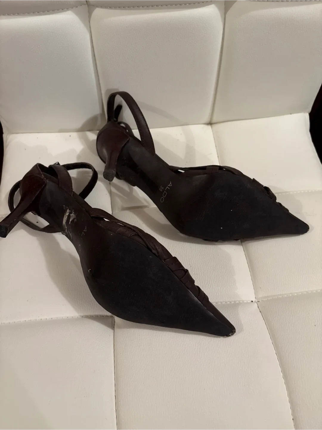 Aldo Brown Heels - Size 38 image indicator(3)