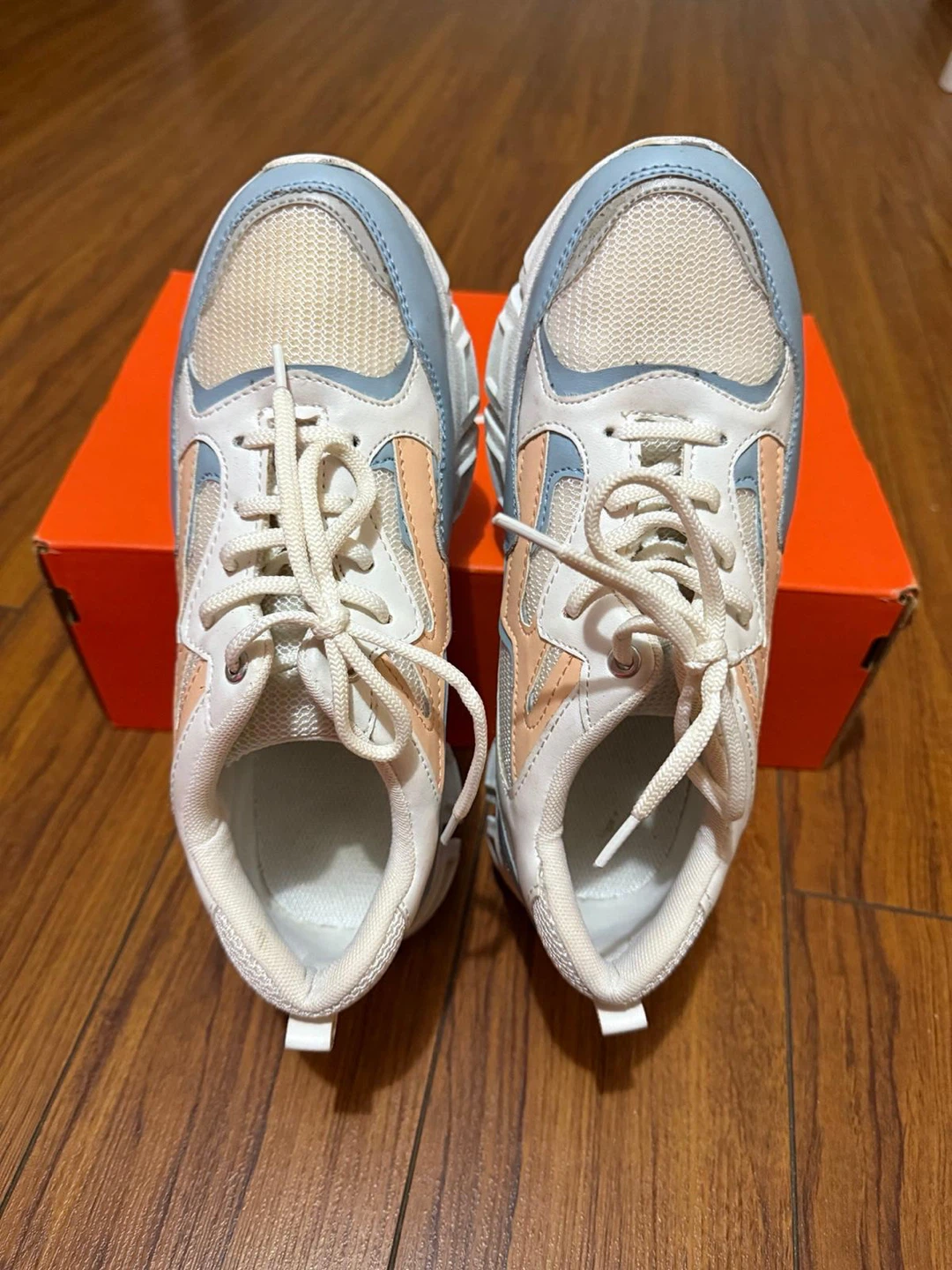 2 Sneakers - Puma White/Navy/Orange Sneakers - photo 3