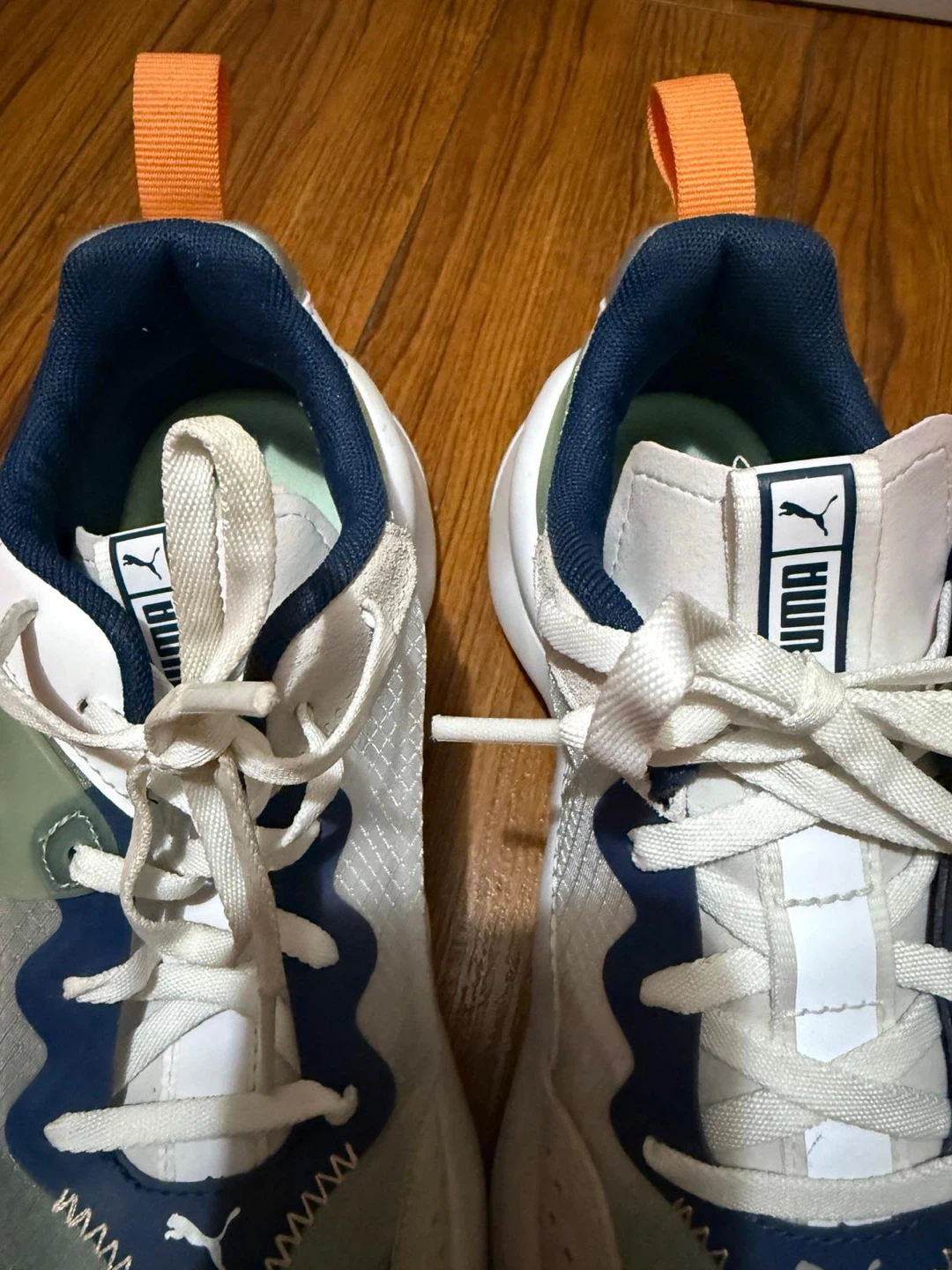 2 Sneakers - Puma White/Navy/Orange Sneakers - photo 2
