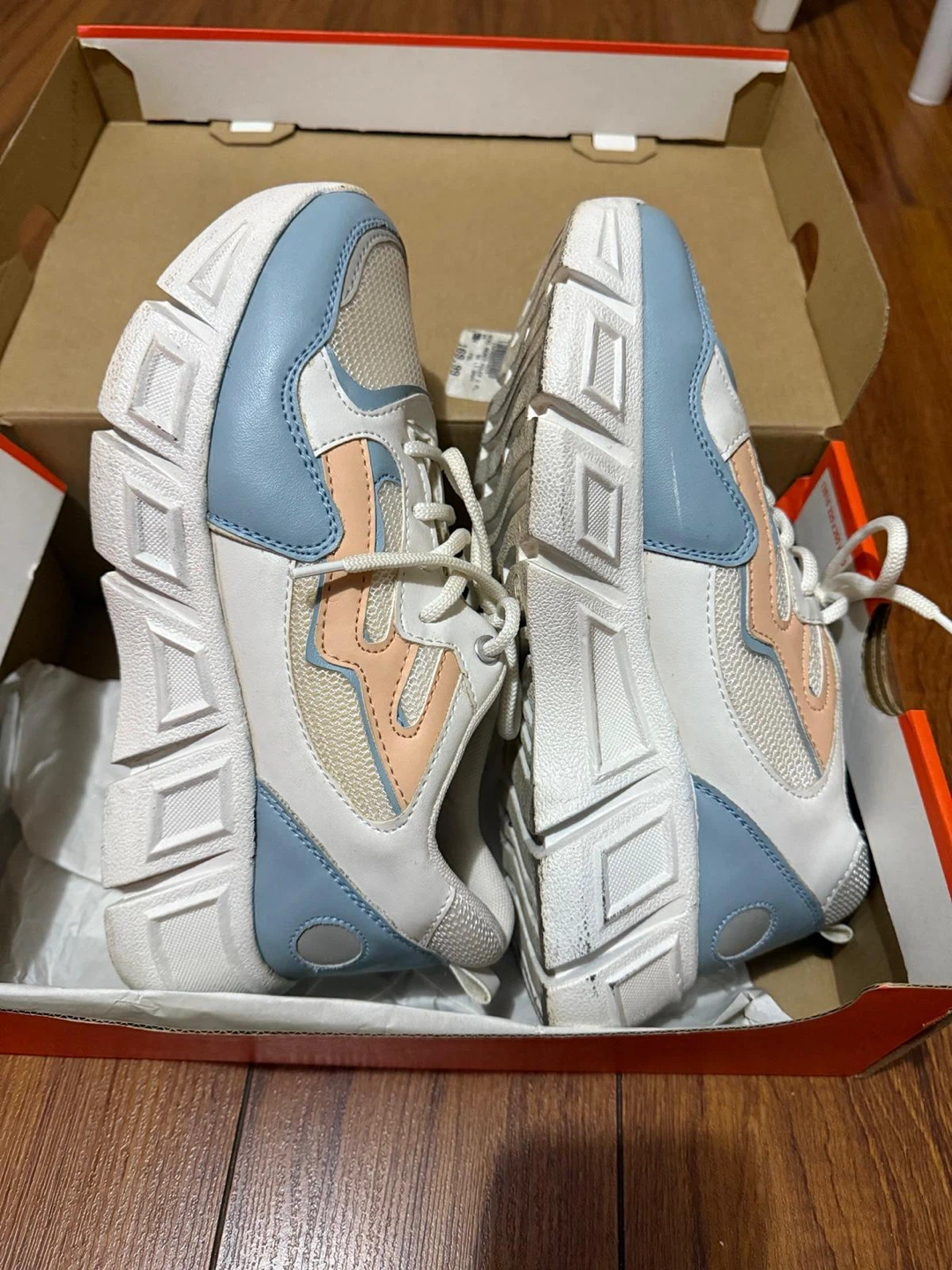 2 Sneakers - Puma White/Navy/Orange Sneakers