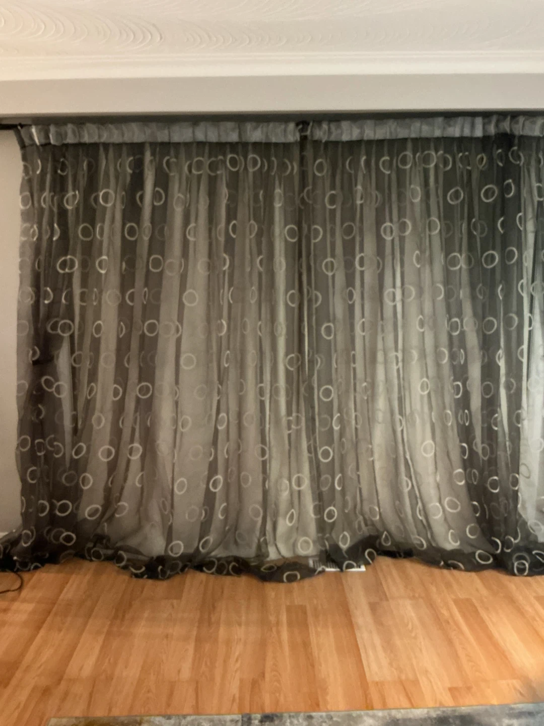 8~Set of BlackoutsCurtains - Neutral and Patterned - photo 3