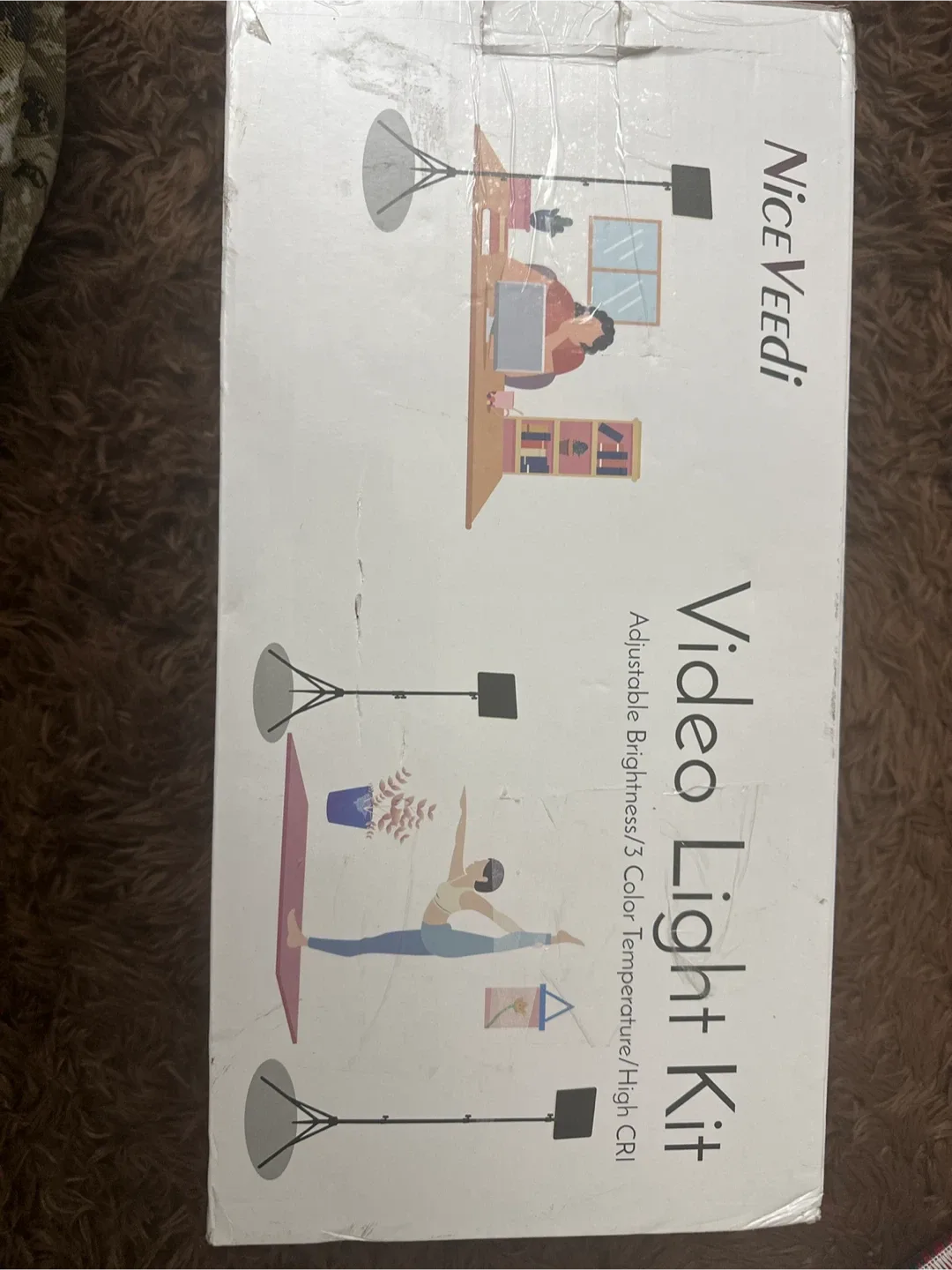 Nice Veedi Video Light Kit - Adjustable Brightness image indicator(2)