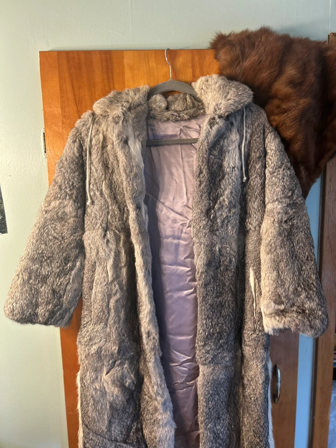 Gaytogs Rabbit Fur Coat - Size 10 - photo 3