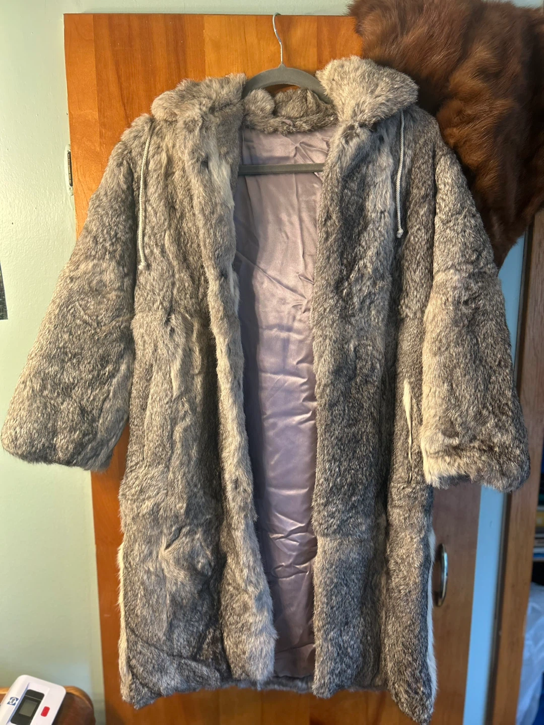 Gaytogs Rabbit Fur Coat - Size 10