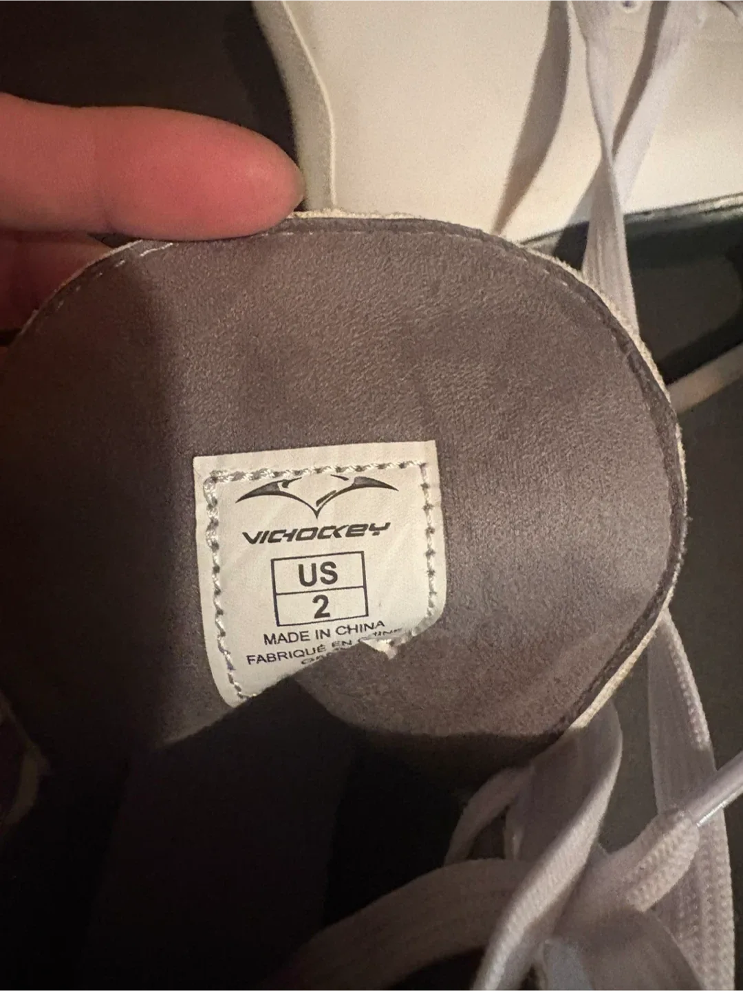 Vickhockey Dream Ice Skates - Size US 2