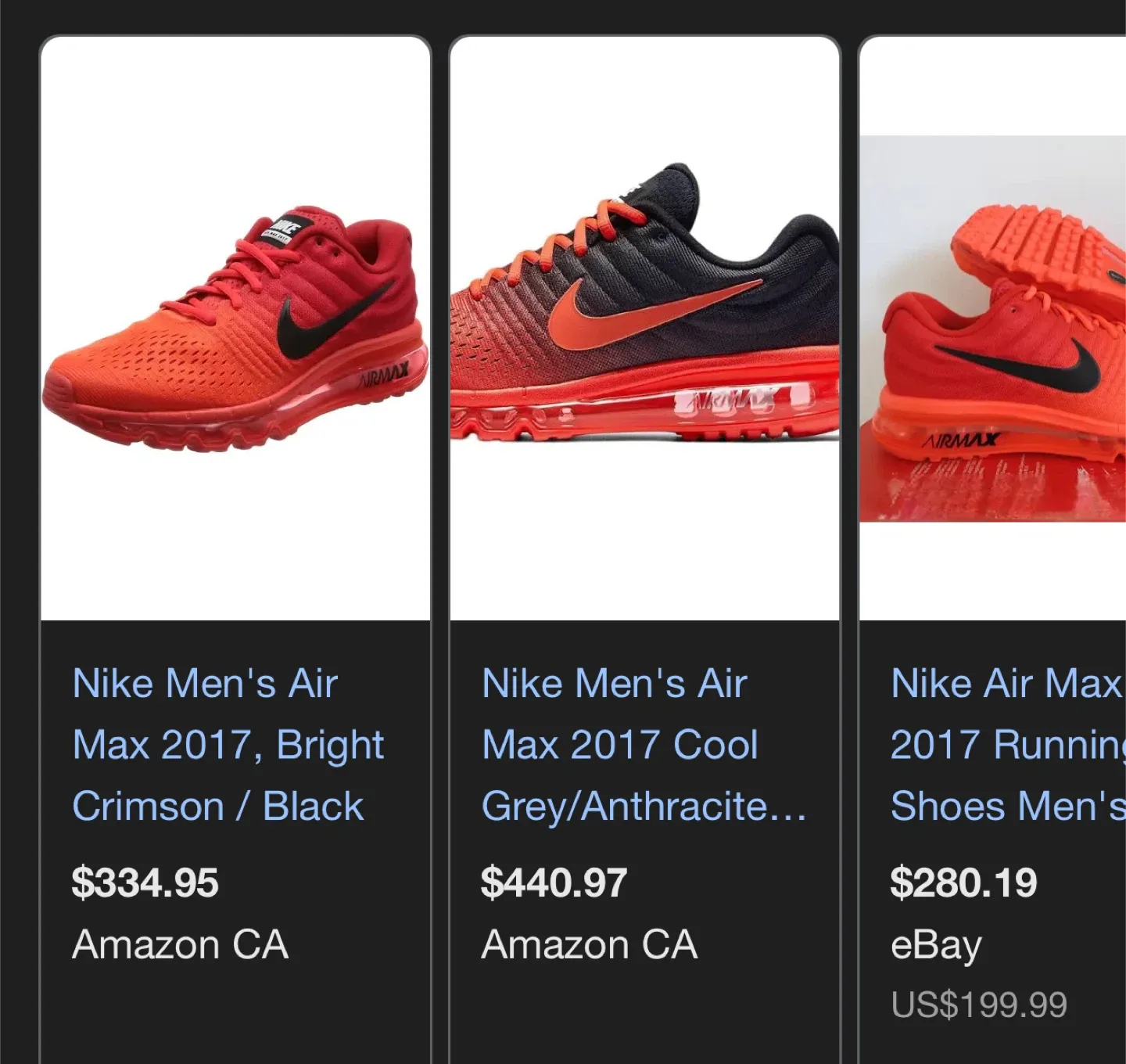 Nike Air Max 2017 Red, US 12 image indicator(7)