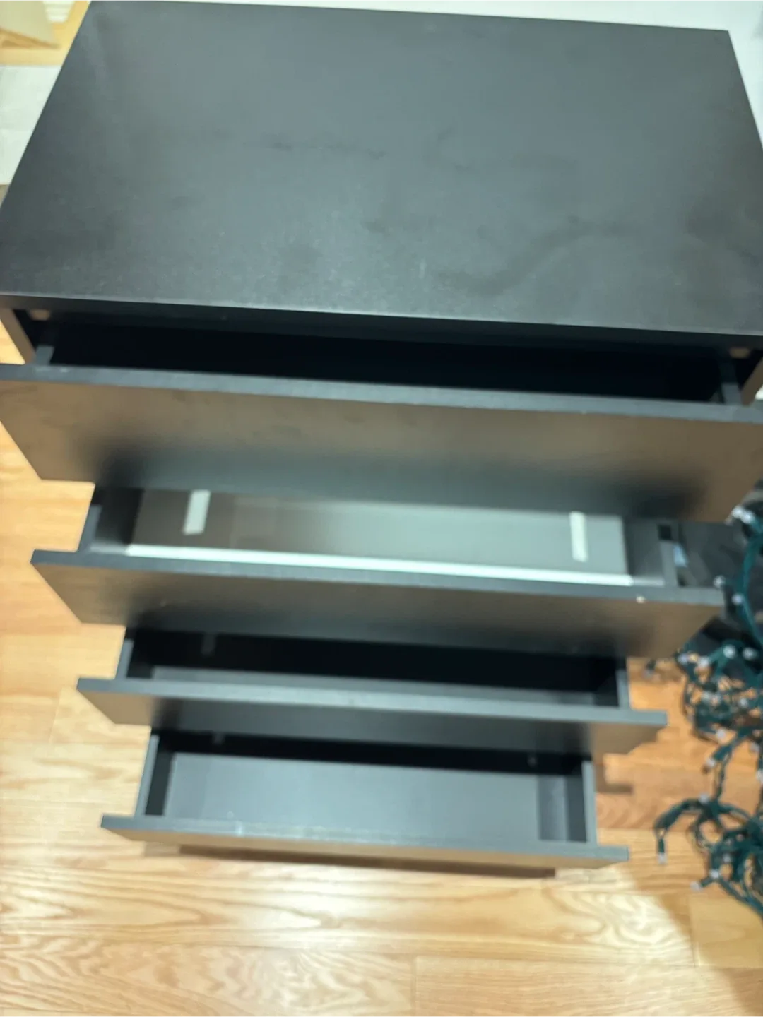 Black 4-Drawer Dresser image indicator(3)