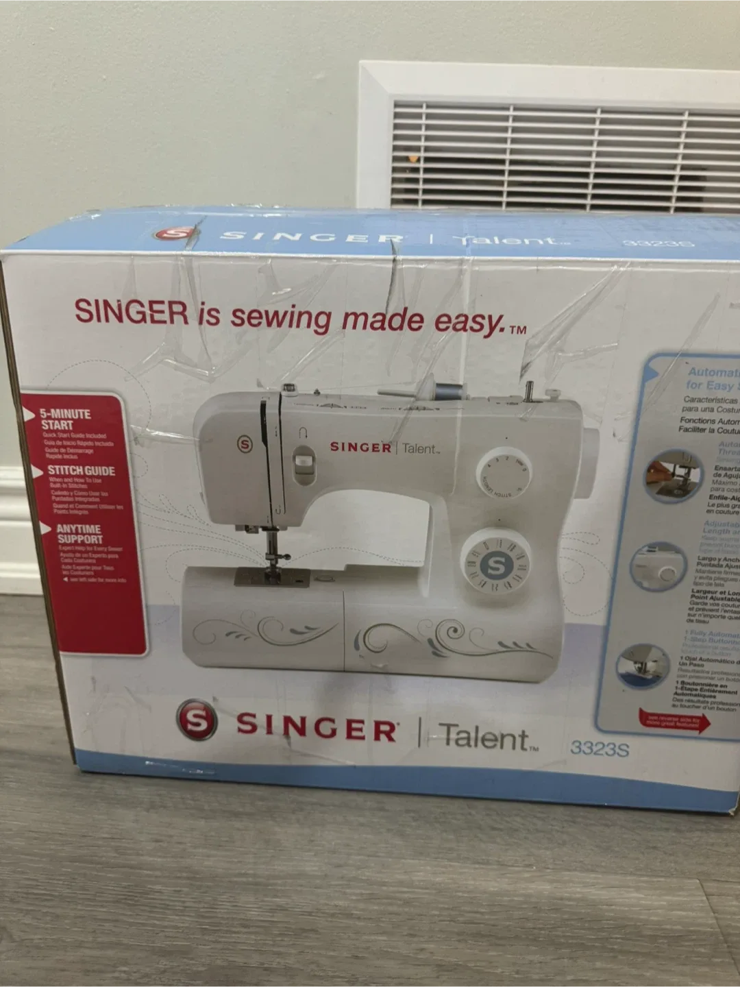 SINGER Talent 3323S Sewing Machine - Easy Sewing!