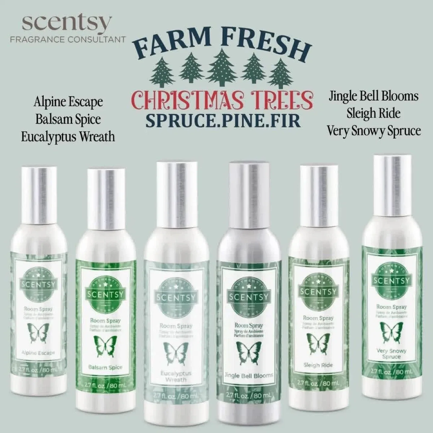 Scentsy Room Sprays!
