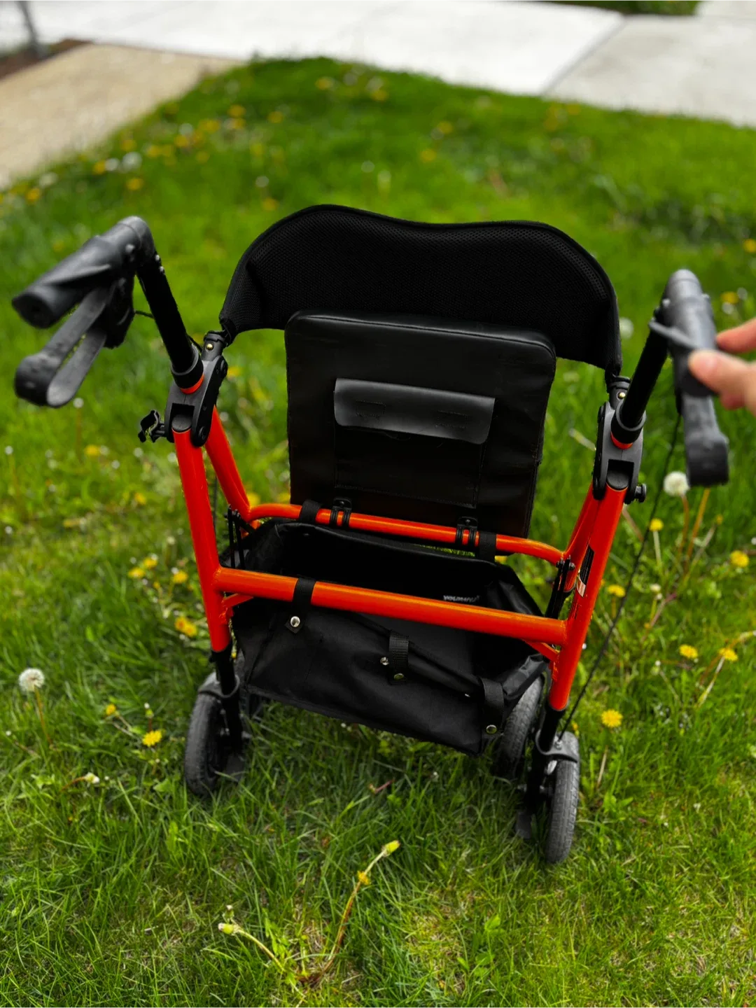 FLYINGJOY Orange & Black Walker with Seat image indicator(5)