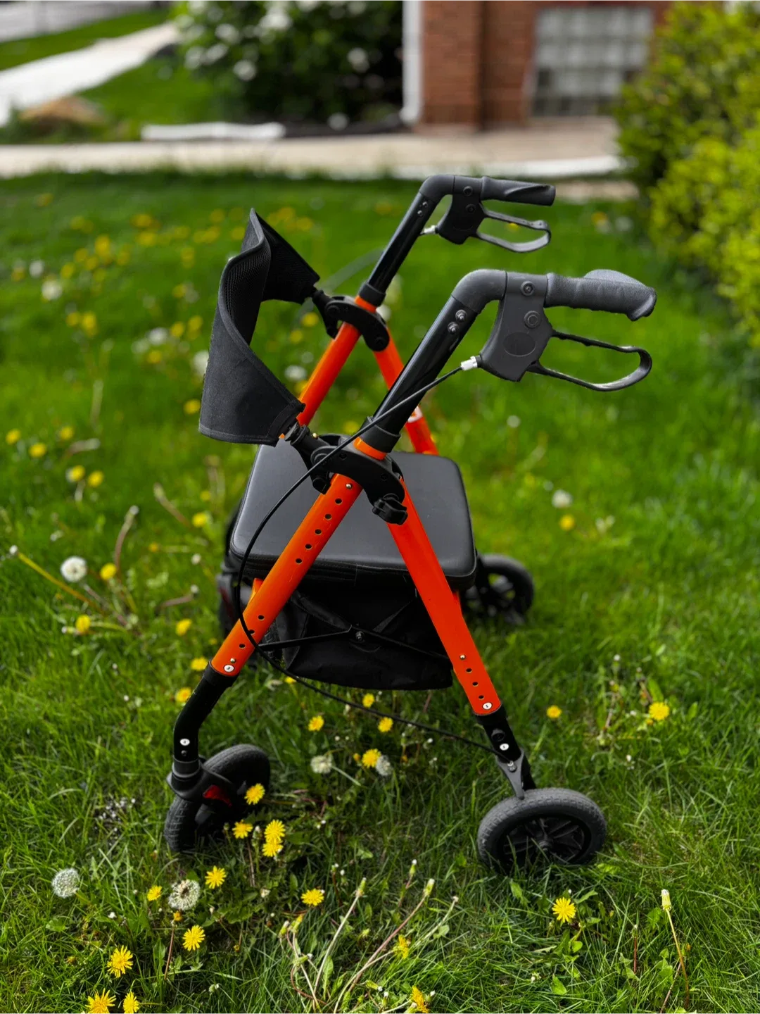 FLYINGJOY Orange & Black Walker with Seat image indicator(2)