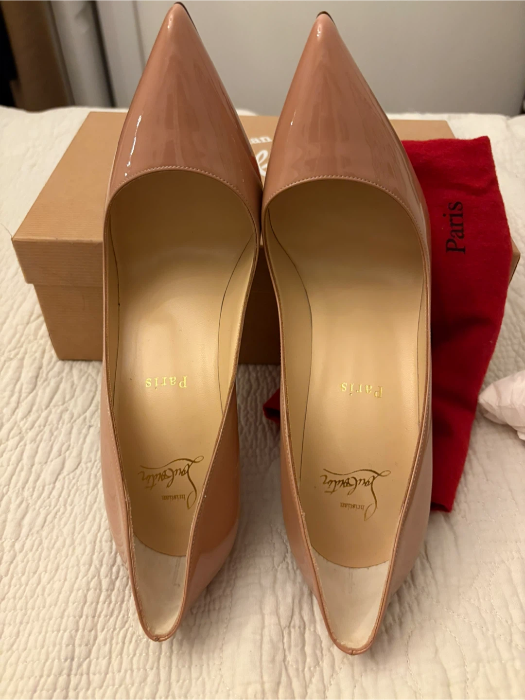 Christian Louboutin Pigalle Follies Heels Size 40 - photo 2