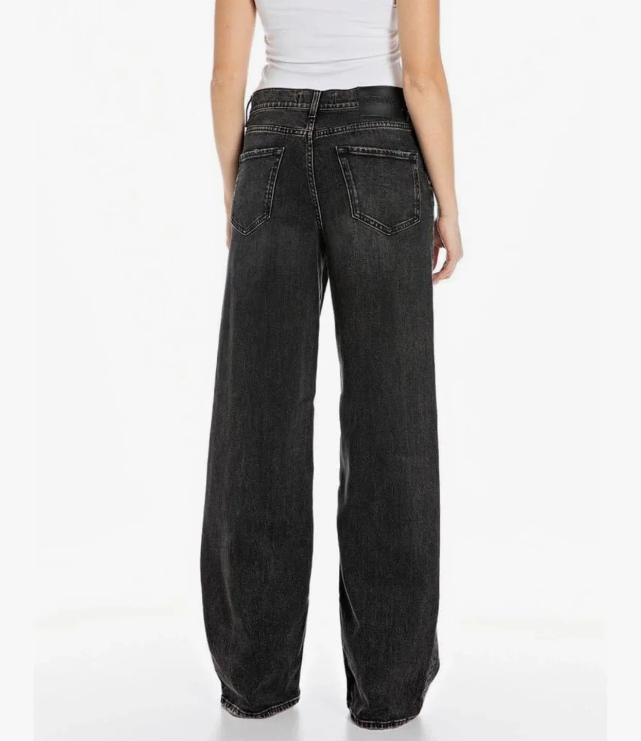 *BRAND NEW* REPLAY JEANS Cary Wide Leg — 24” / 32” image indicator(3)