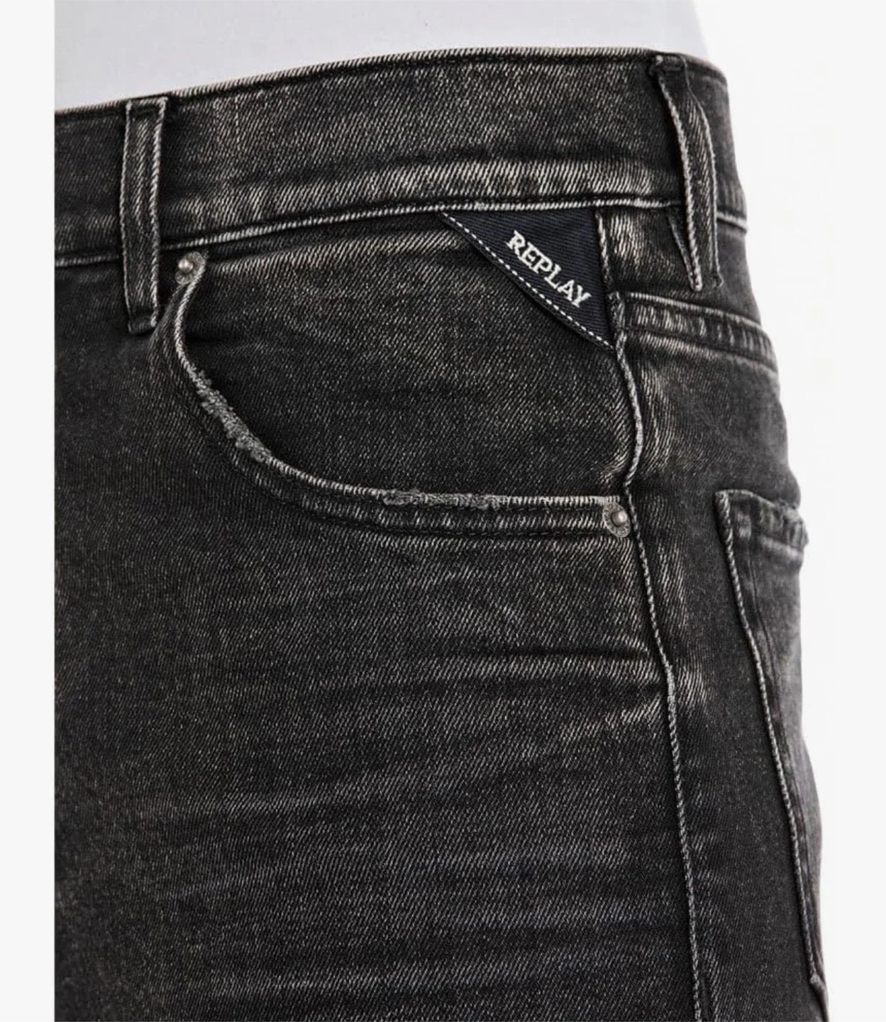 *BRAND NEW* REPLAY JEANS Cary Wide Leg — 24” / 32” image indicator(6)