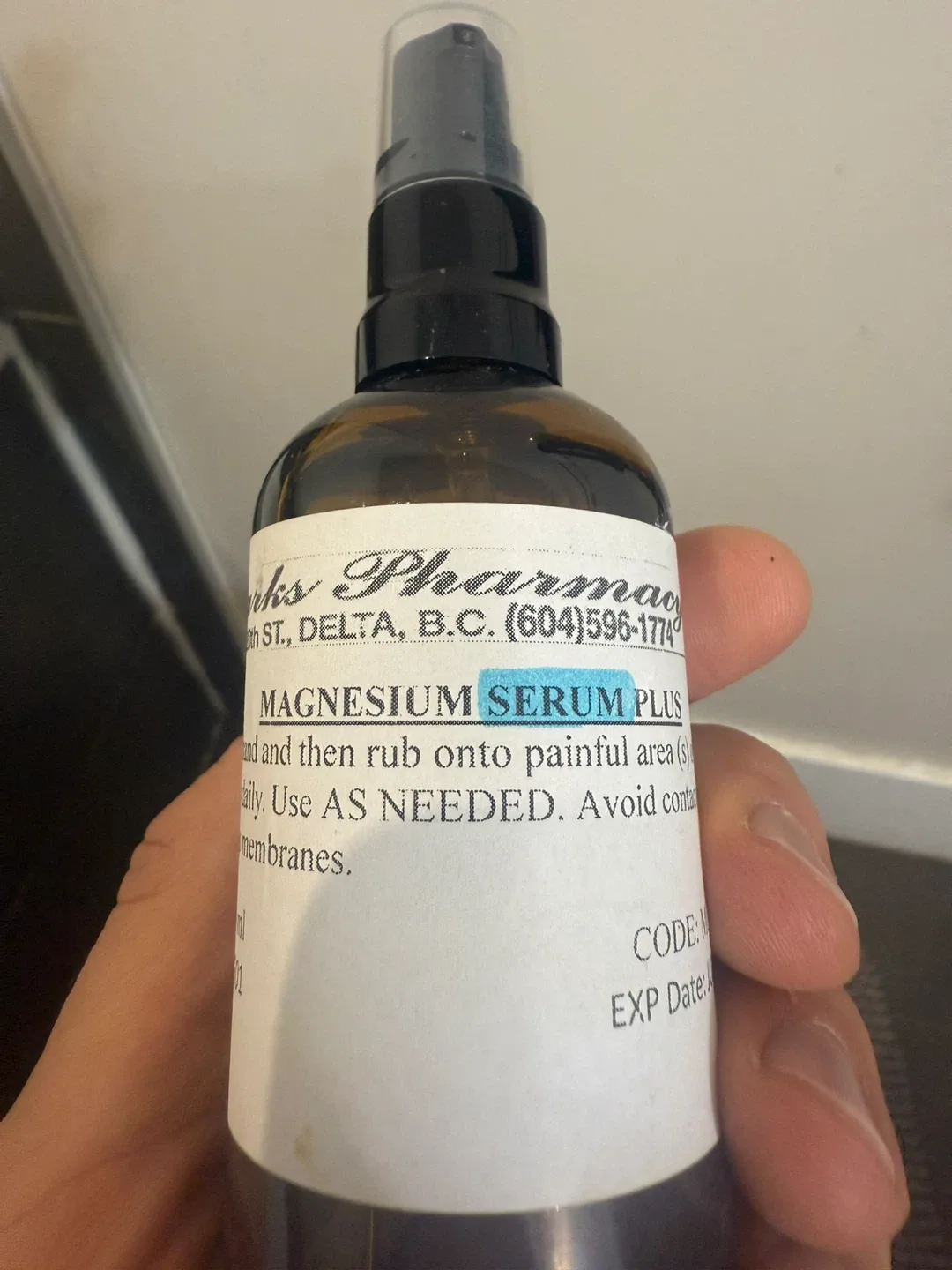 Marks Pharmacy Magnesium Serum Plus, Exp JUL 2026 image indicator(2)