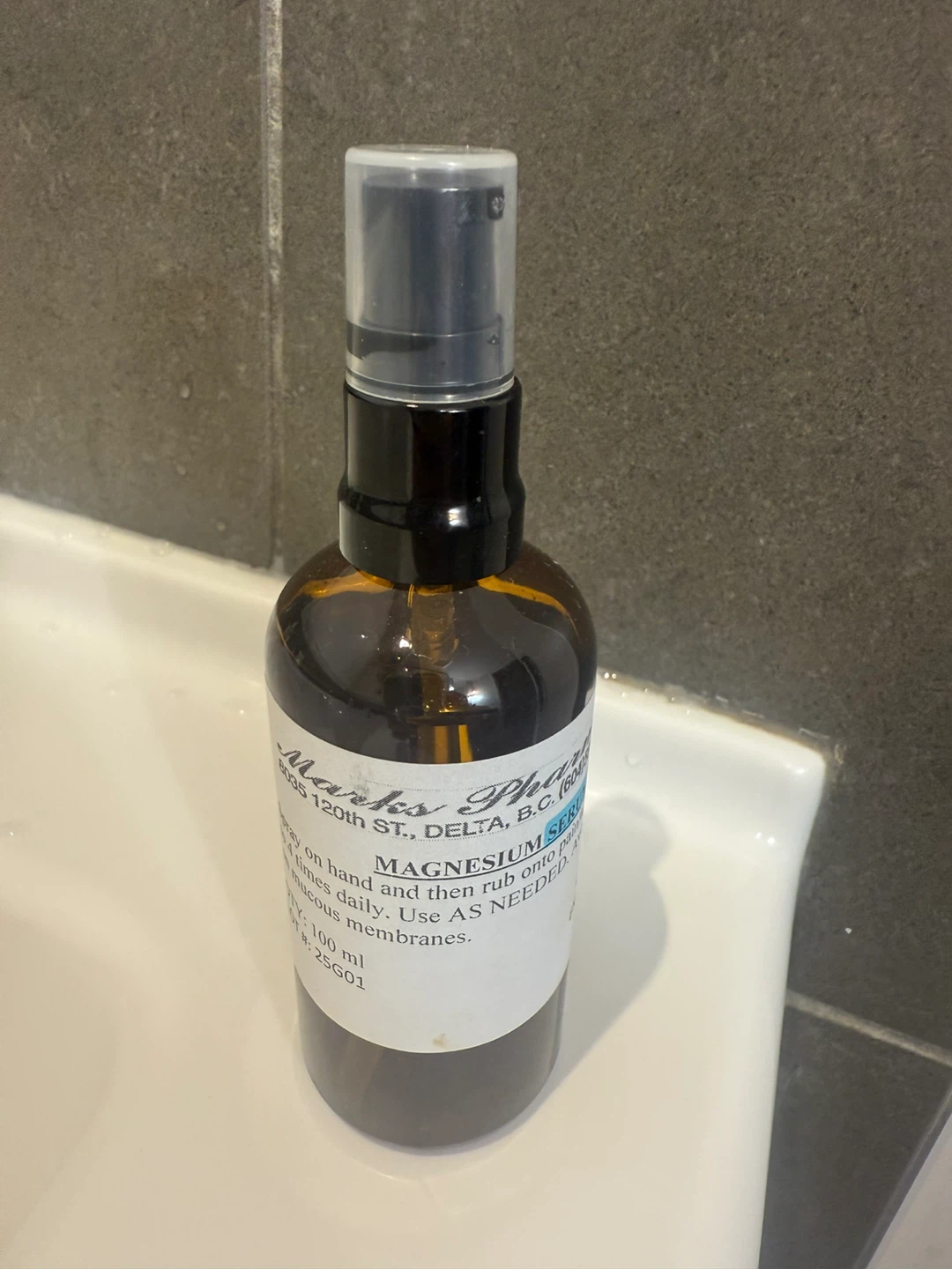 Marks Pharmacy Magnesium Serum Plus, Exp JUL 2026 - photo 3