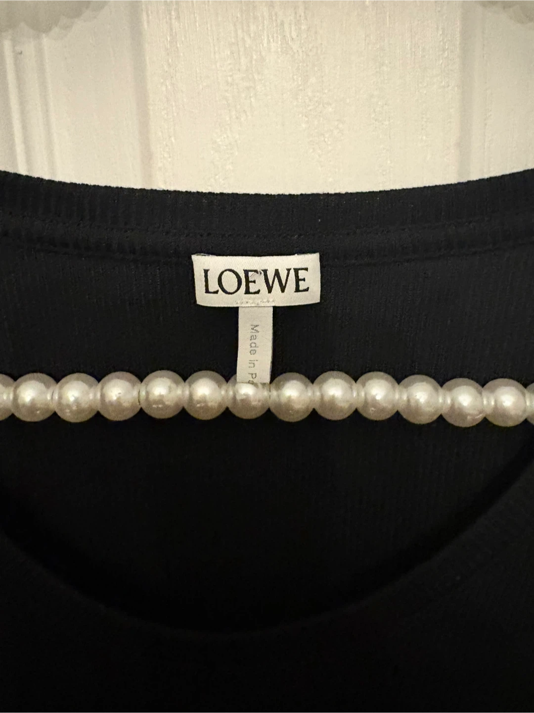 Loewe Anagram Black Sleeveless Top - Size XL - photo 4