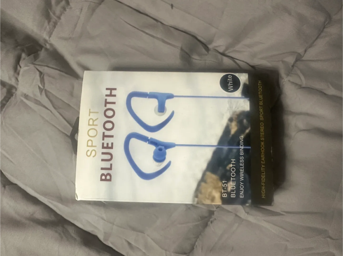 Bluetooth BT-51 Sport Headset - White image indicator(2)