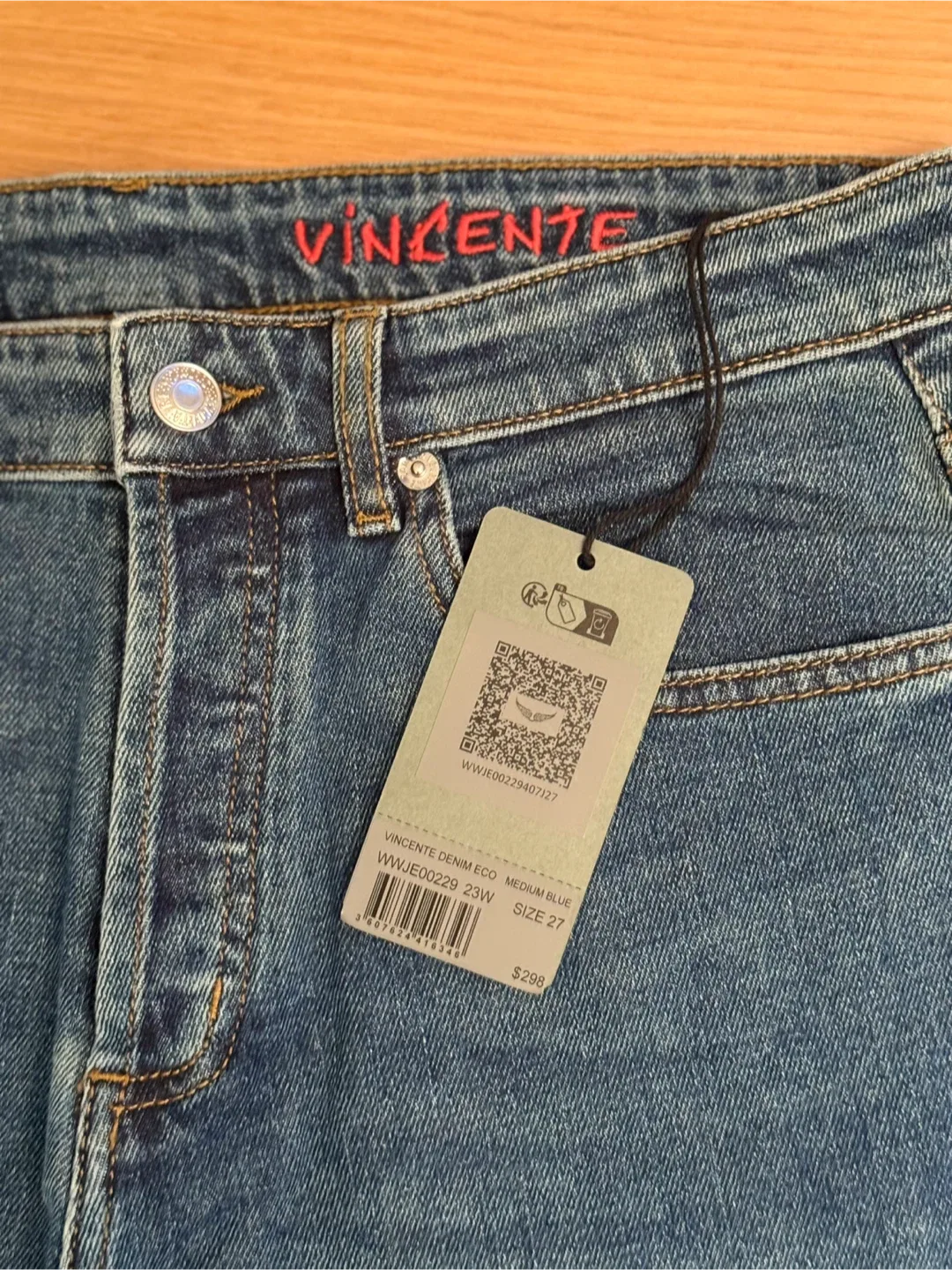*BRAND NEW* ZADIG & VOLTAIRE Paris Vincente Jeans — 27” image indicator(9)