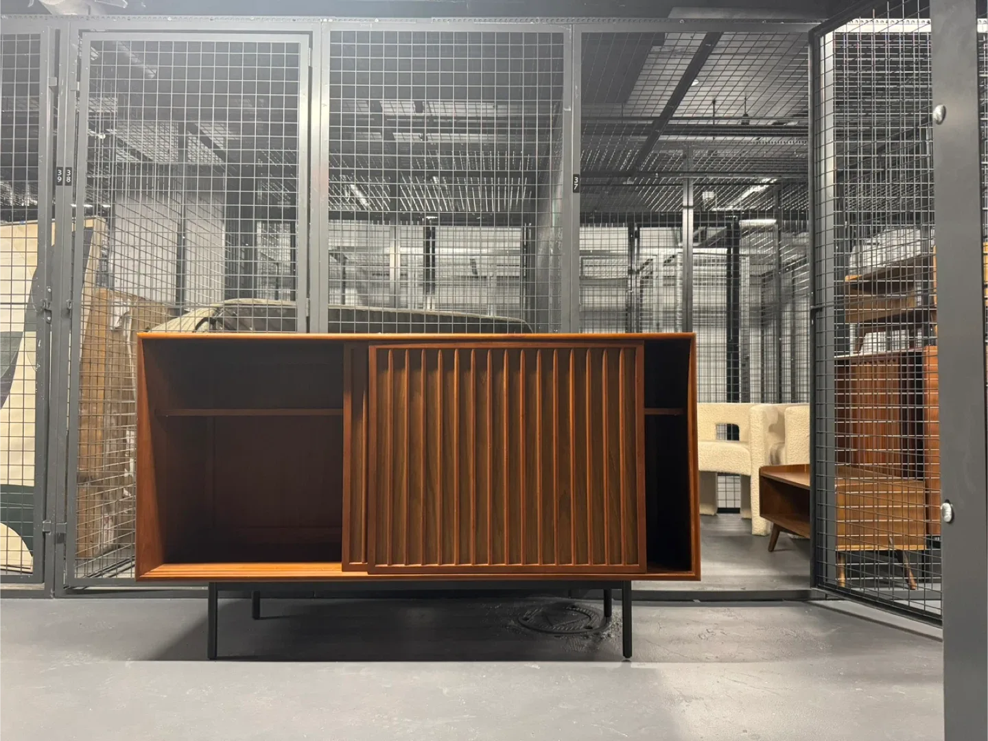 West Elm - 60’ Slatted Buffet image indicator(3)