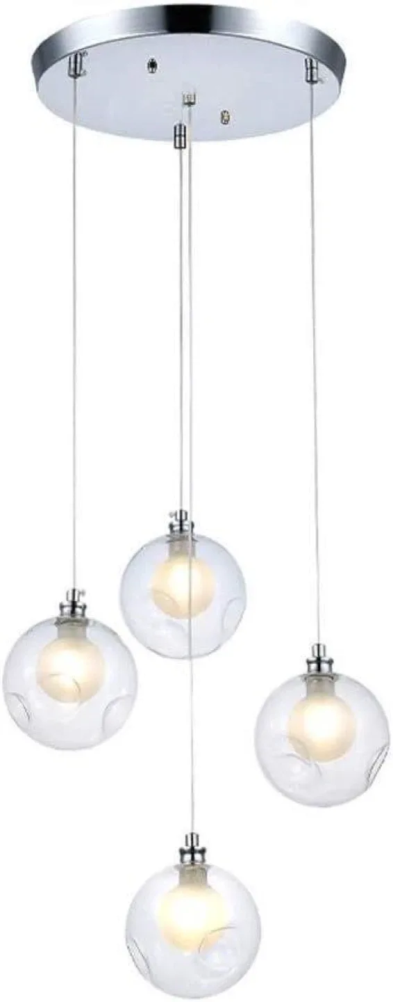 PERTID 4-Light Pendant Light - Modern Minimalist image indicator(2)