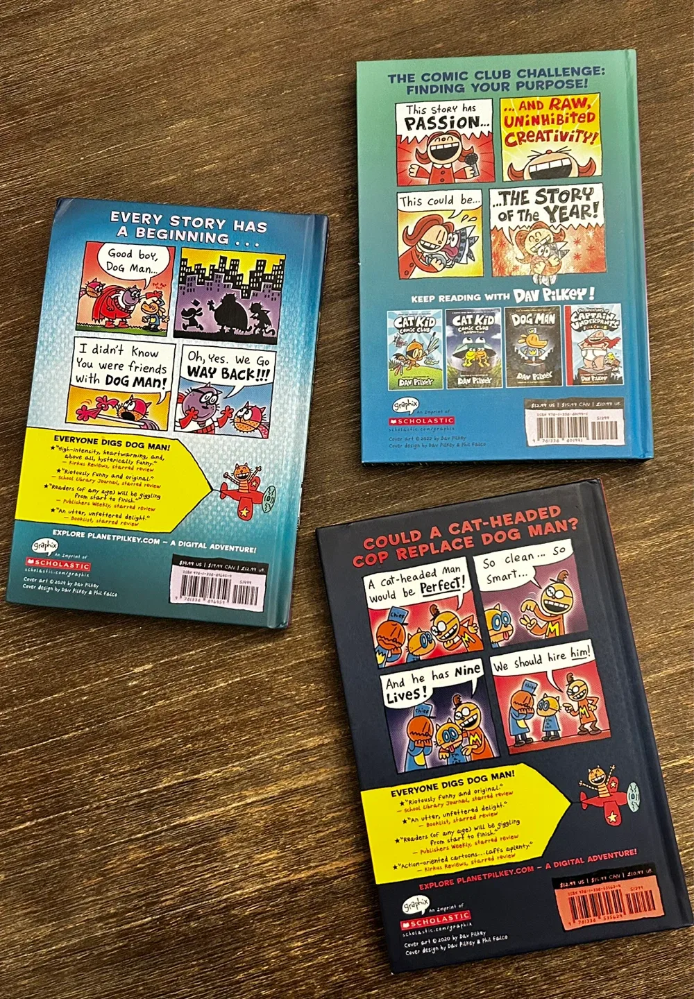 Dog Man Books by Dav Pilkey - Lot of 3 image indicator(2)