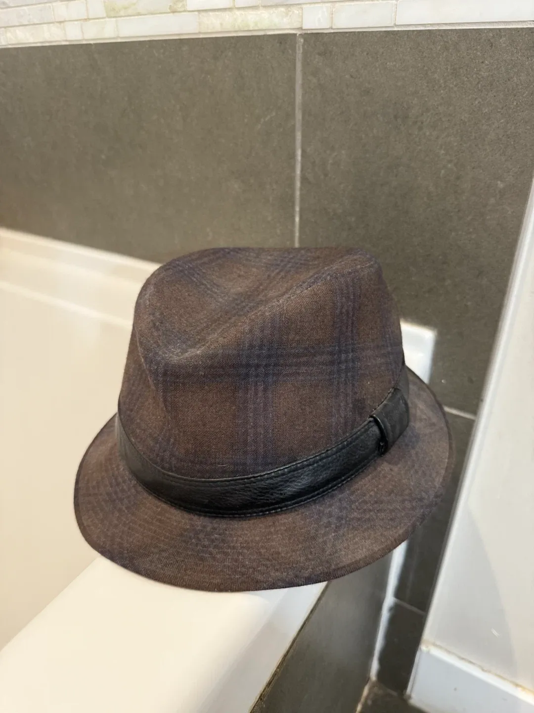 Hermès Brown Wool Hat Size 61